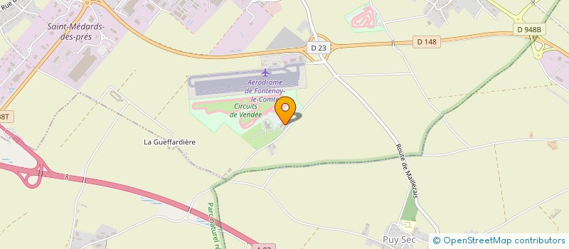 localisation de l'entreprise DALIS  FONTENAY-LE-COMTE