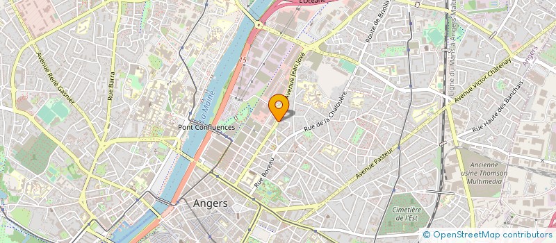 localisation de l'entreprise DALIVAL HOLDING  ANGERS