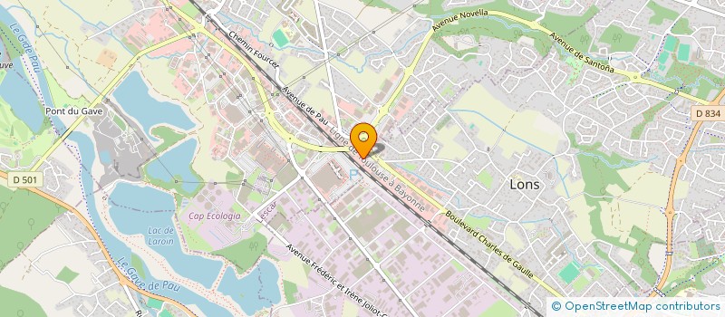 localisation de l'entreprise DALIX SERVICES  LESCAR