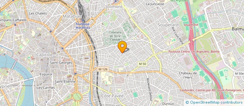 localisation de l'entreprise DALLA PALMA à TOULOUSE