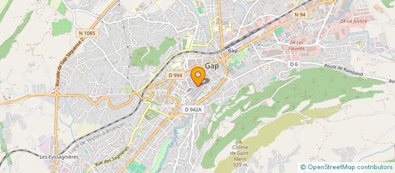 localisation de l'entreprise DALLA VEDOVA à GAP