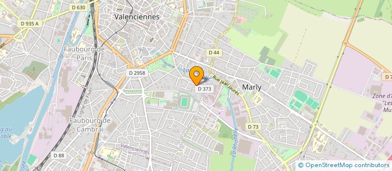 localisation de l'entreprise DALLAGES ET REVETEMENTS  VALENCIENNES