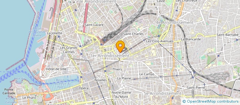 localisation de l'entreprise DALLAS à MARSEILLE