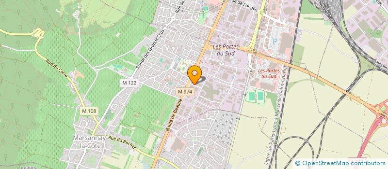 localisation de l'entreprise DALLENPIERRE à MARSANNAY-LA-COTE