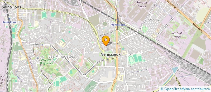 localisation de l'entreprise DALLERY PITTIE  VENISSIEUX