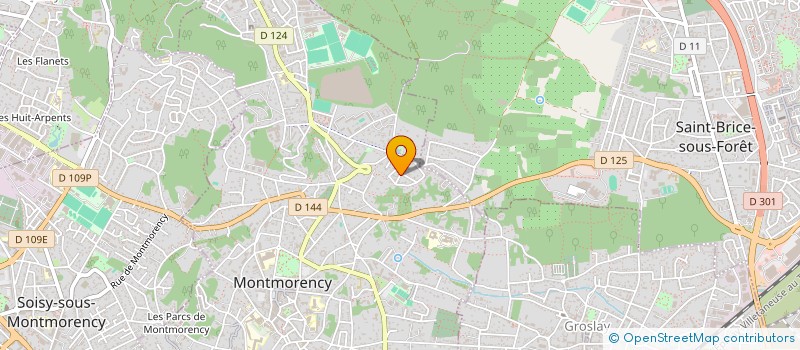 localisation de l'entreprise DALLET CE  MONTMORENCY