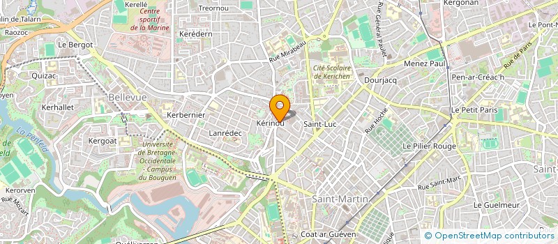 localisation de l'entreprise DALLHMAD  BREST