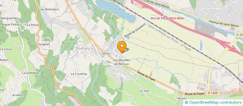 localisation de l'entreprise DALLINGES ENERGIES  DOMANCY