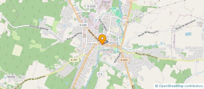 localisation de l'entreprise DALLOZ NOGENT  CASTELJALOUX