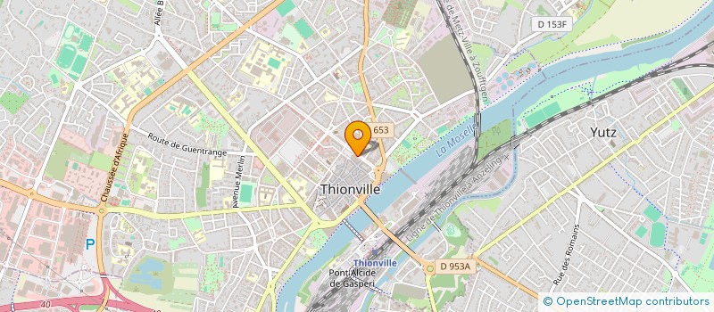 localisation de l'entreprise DALLOZANOU  THIONVILLE