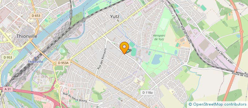 localisation de l'entreprise DALLOZORUS  YUTZ