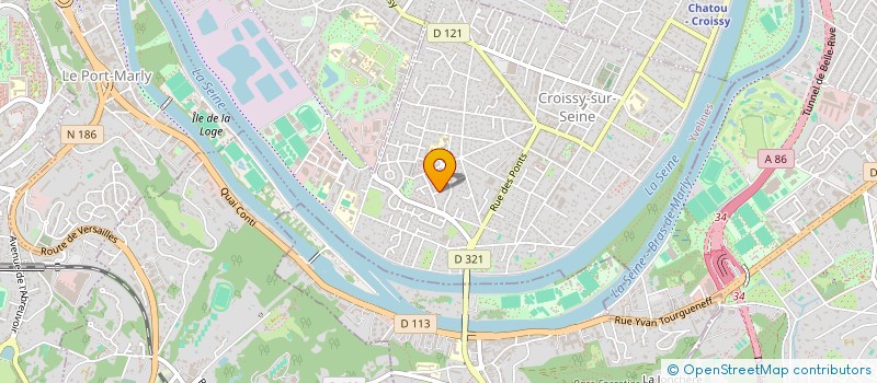 localisation de l'entreprise DALLYAS GROUPE  CROISSY-SUR-SEINE