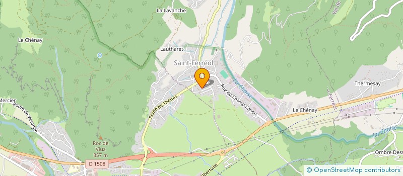 localisation de l'entreprise DALM'INVEST  SAINT-FERREOL