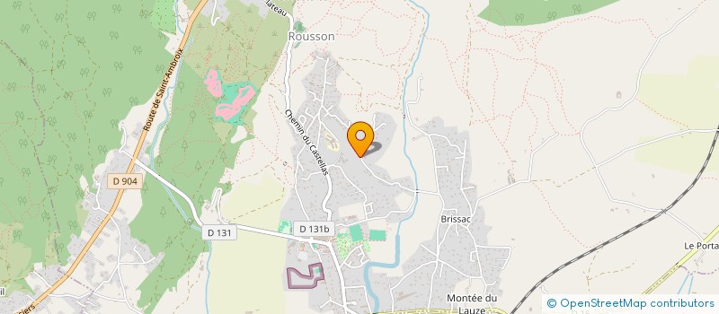 localisation de l'entreprise DALMAC  ROUSSON