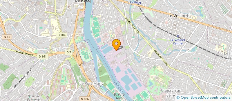 localisation de l'entreprise DALMAT  CROISSY-SUR-SEINE