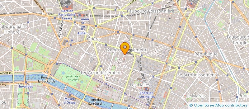 localisation de l'entreprise DALMATA/OPERA HOLDINGS  PARIS