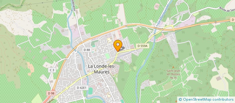 localisation de l'entreprise DALMATIUS  LA LONDE-LES-MAURES