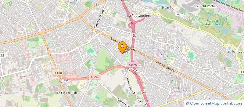 localisation de l'entreprise DALMAX à LES PONTS-DE-CE