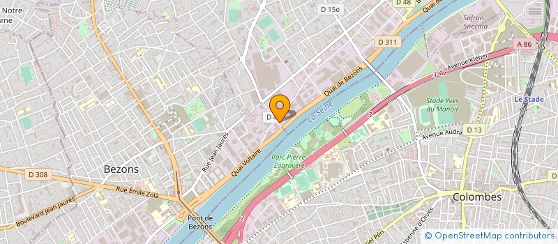 localisation de l'entreprise DALMEC FRANCE à ARGENTEUIL