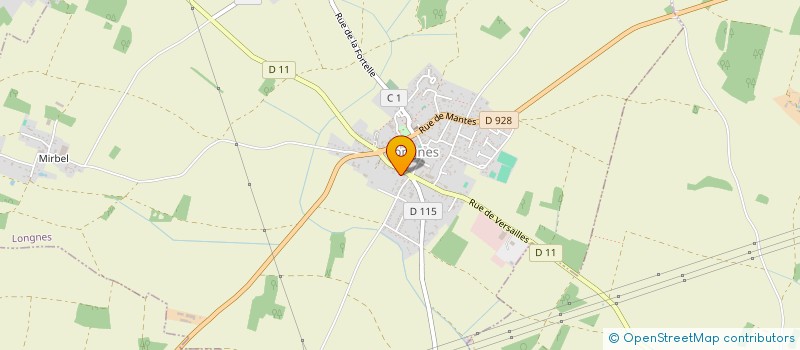 localisation de l'entreprise DALOGI  LONGNES