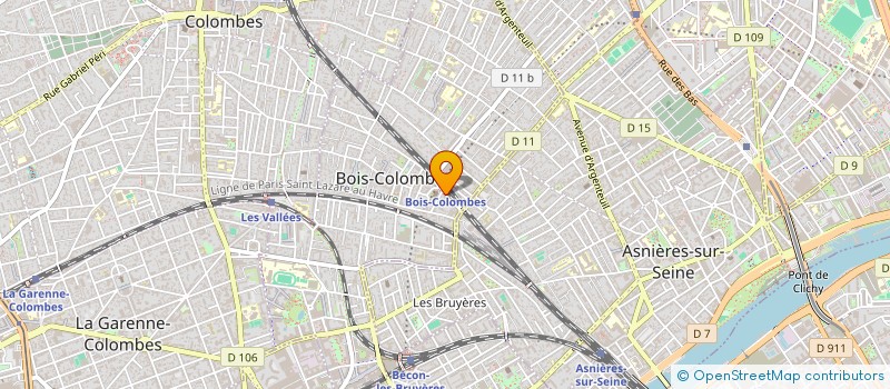 localisation de l'entreprise DALONGEVILLE-GAPIKJ à BOIS-COLOMBES