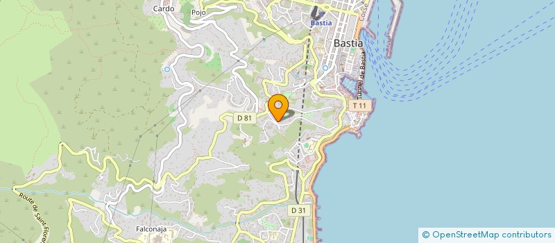 localisation de l'entreprise DALS à BASTIA
