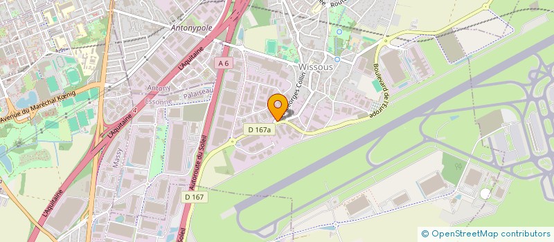 localisation de l'entreprise DALSA HOLDING à WISSOUS
