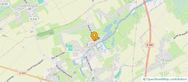 localisation de l'entreprise DALSS  HOULLE