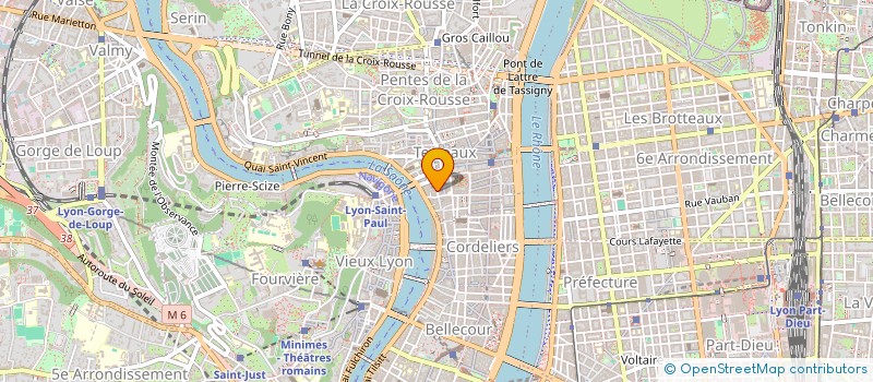 localisation de l'entreprise DALTER à LYON