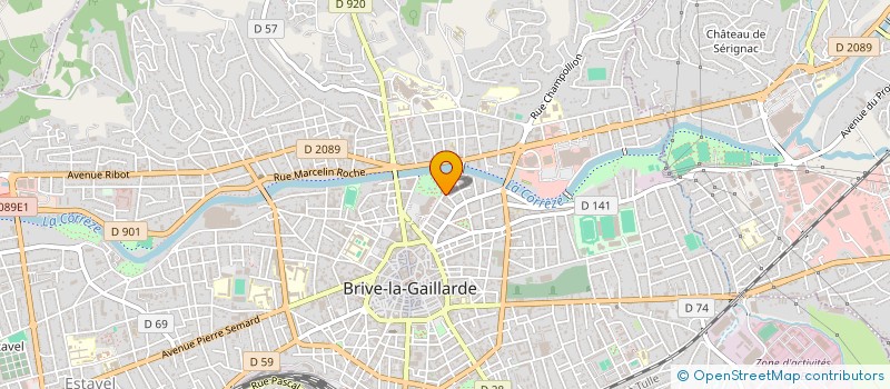 localisation de l'entreprise DALTON 1315  BRIVE-LA-GAILLARDE