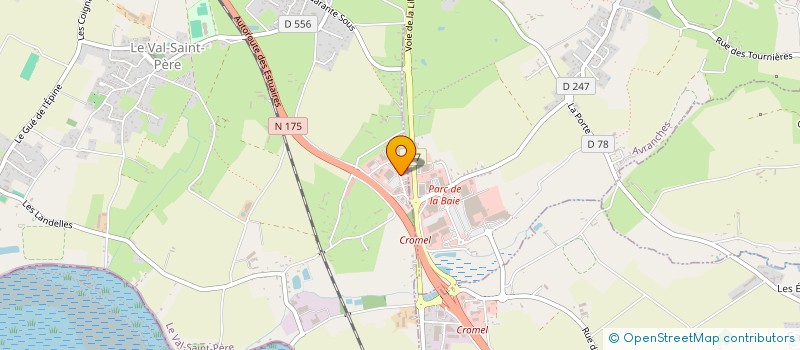 localisation de l'entreprise DALTONER AVRANCHES  LE VAL-SAINT-PERE