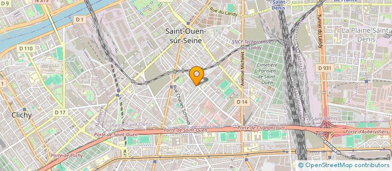 localisation de l'entreprise DALTONNES à SAINT-OUEN-SUR-SEINE