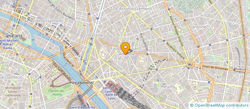 localisation de l'entreprise DALTONS SARL  PARIS