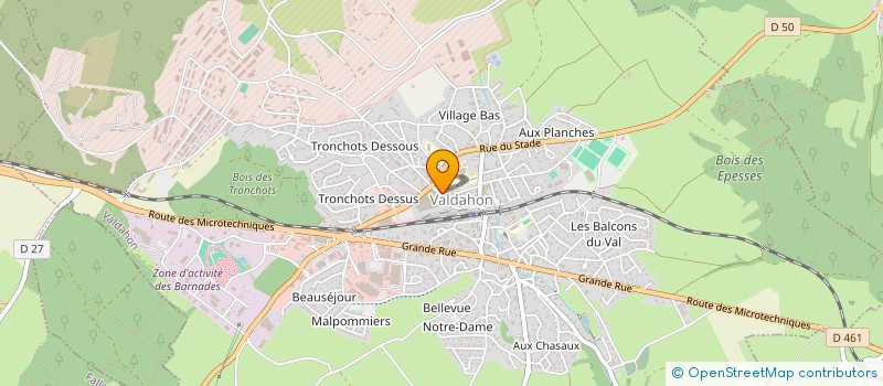 localisation de l'entreprise DALUMA  VALDAHON