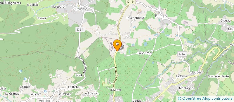 localisation de l'entreprise DALUMA  MACLAS