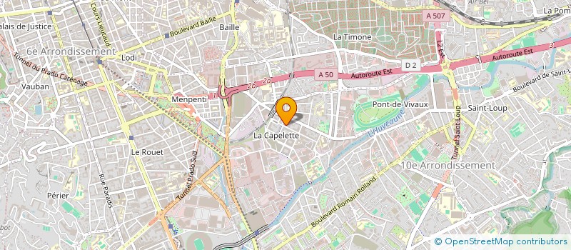 localisation de l'entreprise DALUTI à MARSEILLE