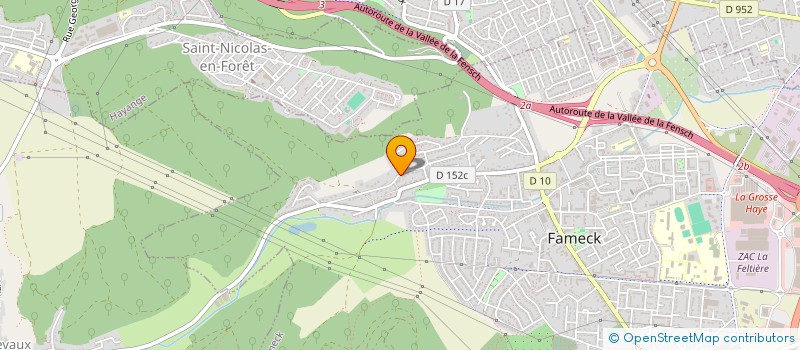 localisation de l'entreprise DALVIT  FAMECK