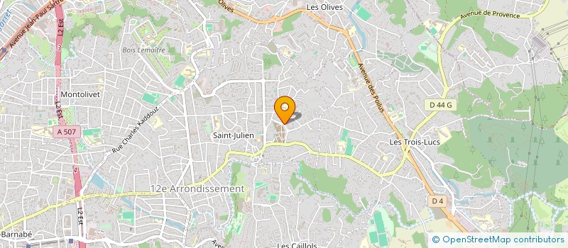localisation de l'entreprise DALWISS à MARSEILLE