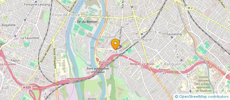 localisation de l'entreprise DALY TRANSPORT à TOULOUSE