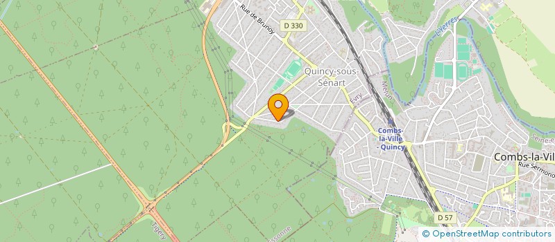 localisation de l'entreprise DALYA  QUINCY-SOUS-SENART