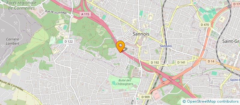 localisation de l'entreprise DALYAN  SANNOIS