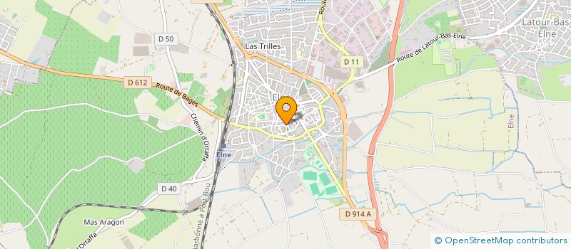 localisation de l'entreprise DALYNA à ELNE
