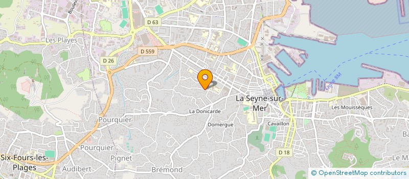 localisation de l'entreprise DALYR à LA SEYNE-SUR-MER
