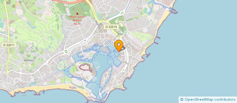localisation de l'entreprise DALYS  AGDE