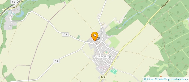 localisation de l'entreprise DAM  CORBREUSE