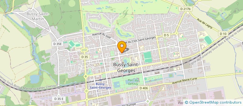 localisation de l'entreprise DAM FAMILY  BUSSY-SAINT-GEORGES