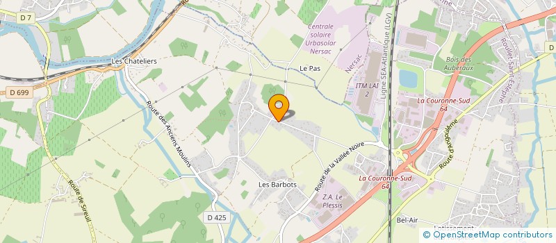 localisation de l'entreprise DAM'S  CHAMPAGNE-VIGNY