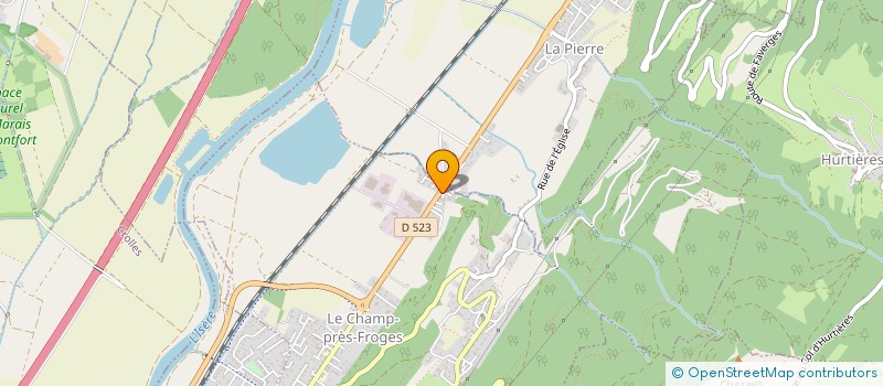 localisation de l'entreprise DAM'S CLIM & CO  LE CHAMP-PRES-FROGES