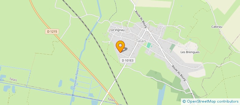 localisation de l'entreprise DAM'S CREATION  TALAIS