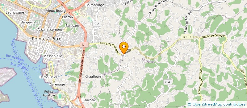 localisation de l'entreprise DAM'S PIZZA  LES ABYMES